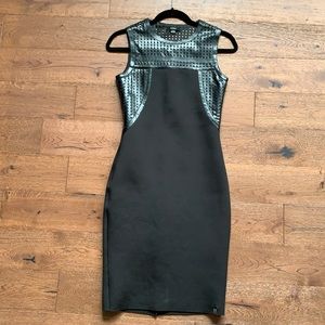 RUDSAK, unique black dress, size XS